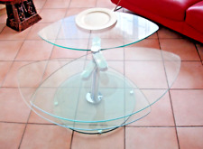 TABLE BASSE EN VERRE EVOLUTIVE