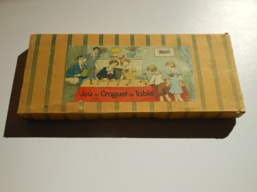 Jeu ancien croquet - jeu, de