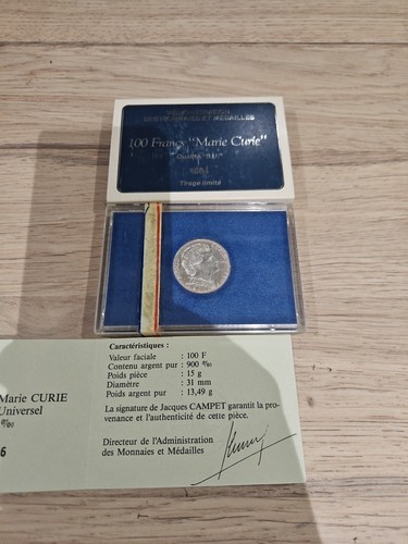Coffret 100 francs argent - coffret,