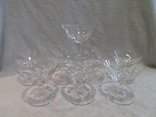 8 coupes à champagne cristal saint louis Bidassoa crystal champagne cups