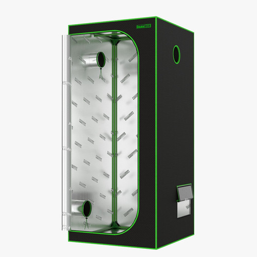 Grow box dark - grow, pour