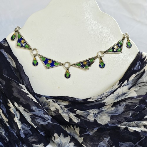 Collier oriental argent 925 - collier,