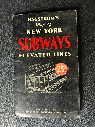 1940s hagstrom map new - hagstrom's,