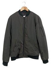 ESPRIT Blouson Aviateur Homme Noir Casual Fermeture Éclair (INT M)