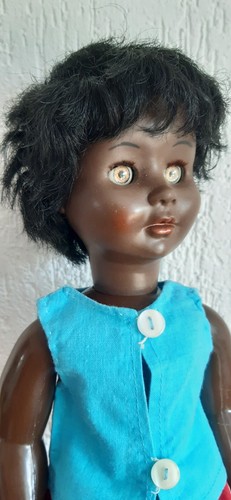 Poupée petitcollin noire - poupée,