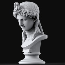 Tête femme apollon 15 - ou,