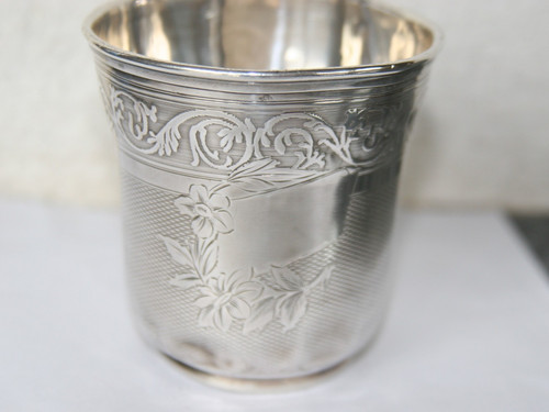 Timbale ancienne argent - timbale,