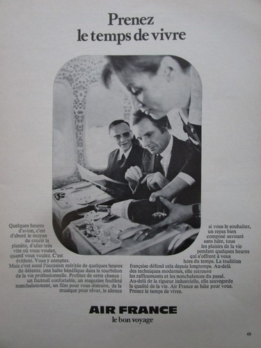 1973 pub air france airline - pub,
