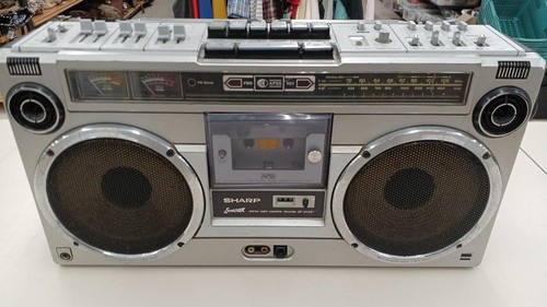 Boombox enregistreur cassette