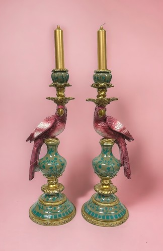 Bougeoir bougeoirs perroquet - bougeoirs,
