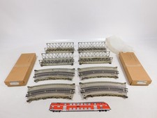 Märklin H0 00 Lot De Ponts 2e Choix M-Rail 3600 800 Conducteur Central #EC263-3