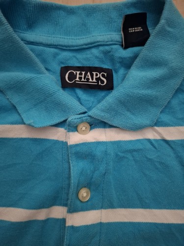 Polo bleu chaps taille - bleu,