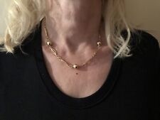 Collier ancien vintage or 18