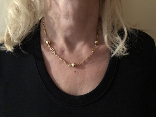 Collier ancien vintage 18 - collier,