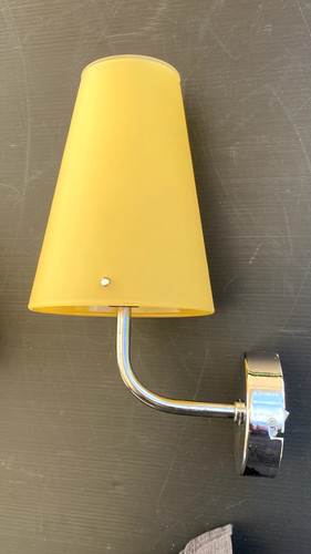 Applique tulipe jaune - tulipe, verre