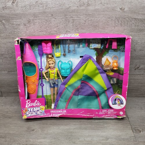 Barbie camping fun team stacie - team,