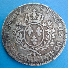 Louis XVI , écu 1774 A Paris , première date RARE