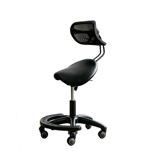 Tabouret selle avec dossier - tabouret,