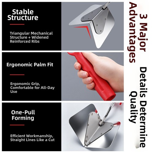 Truelle angle - truelle, d'angle