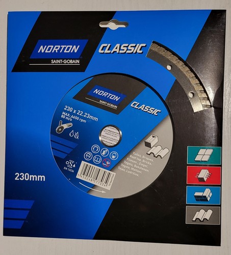 Disque norton 230 - 230, tuiles