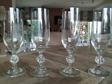 Lot de 4 grandes flûtes à