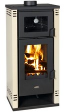 Poêle à bois avec four  -