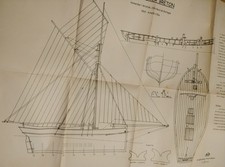 PLAN pour maquette- HOMARDIER BRETON L'ARISTIDE 1866 - by NAVIDOC Eric Bauthier