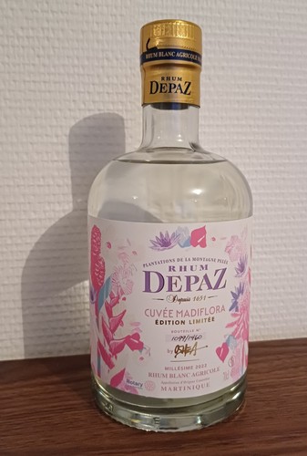 Rhum depaz cuvée madiflora - depaz,