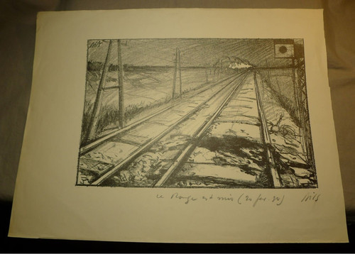 Claude bils lithographie - bils,,