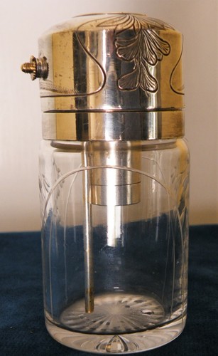 Vaporisateur pompe argent - pompe,
