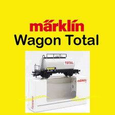 Marklin Wagon "TOTAL " avec Emballage TRES BON ETAT