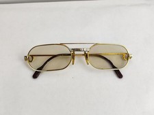 Lunette Cartier Vintage 55 20 140 Magnifique Modèle Ancien Plaqué Or
