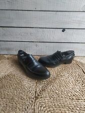 chaussures mocassins jean baptiste rautureau cuir noir 40,5