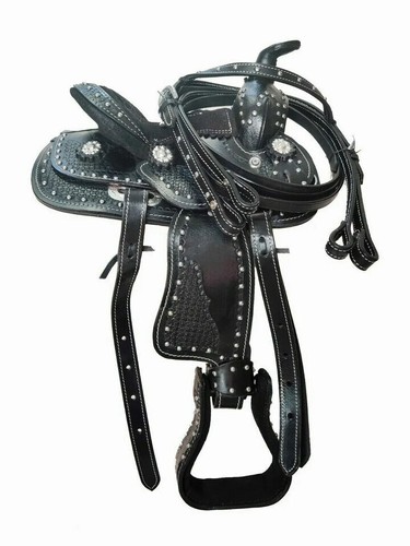 Selle cuir western horse - en,