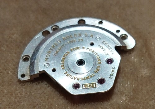 Rolex pont supérieur - pont, calibre