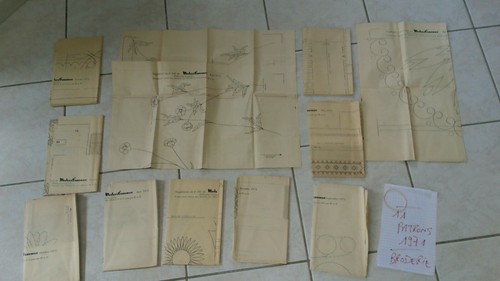1971 lot patrons couture - lot, 11