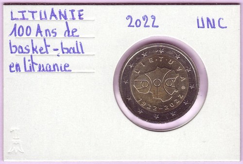 Euro lituanie 2022 100 ans - euro,