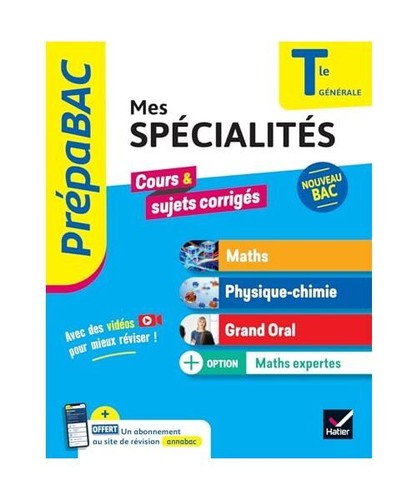 Prépabac mes spécialités - mes,