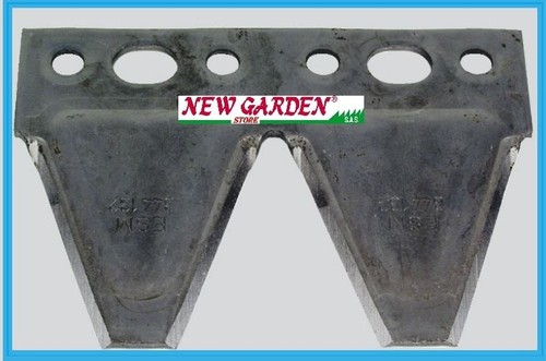 Lame double rivet faucheuse - lame,