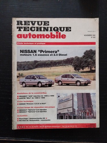 Revue technique nissan - revue,