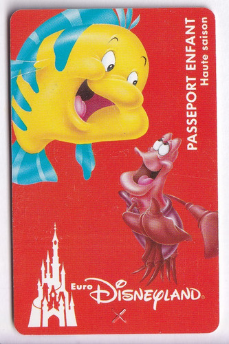 Disney paris pass carte card - paris,