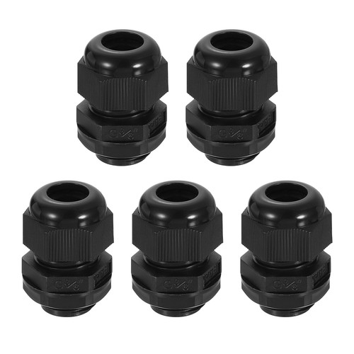 5pcs passe câbles en - 5pcs, 3/8"