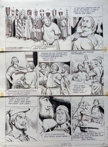 Planche originale coelho - planche, de