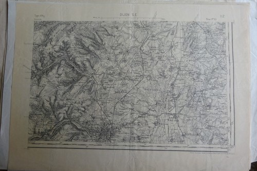Carte etat major xixè - etat-major,