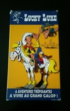 LOT  3k7 video / lucky luke / 6 aventures coffret 3 videos 