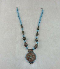 Ancien collier, ethnique avec