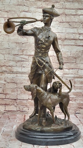 Bronze français scène - scène, de