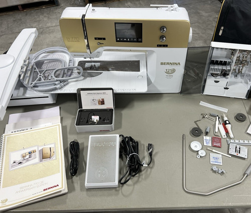Bernina 770 gold - bernina, plus