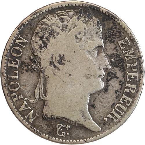 Francs napoléon ier tête - 5,