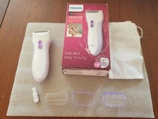 PHILIPS Rasoir Violet HP6342/00 SatinShave Essentiel + 4 Accessoires